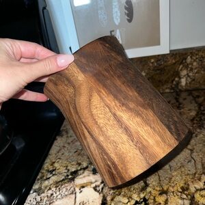 Acacia Utensil Holder